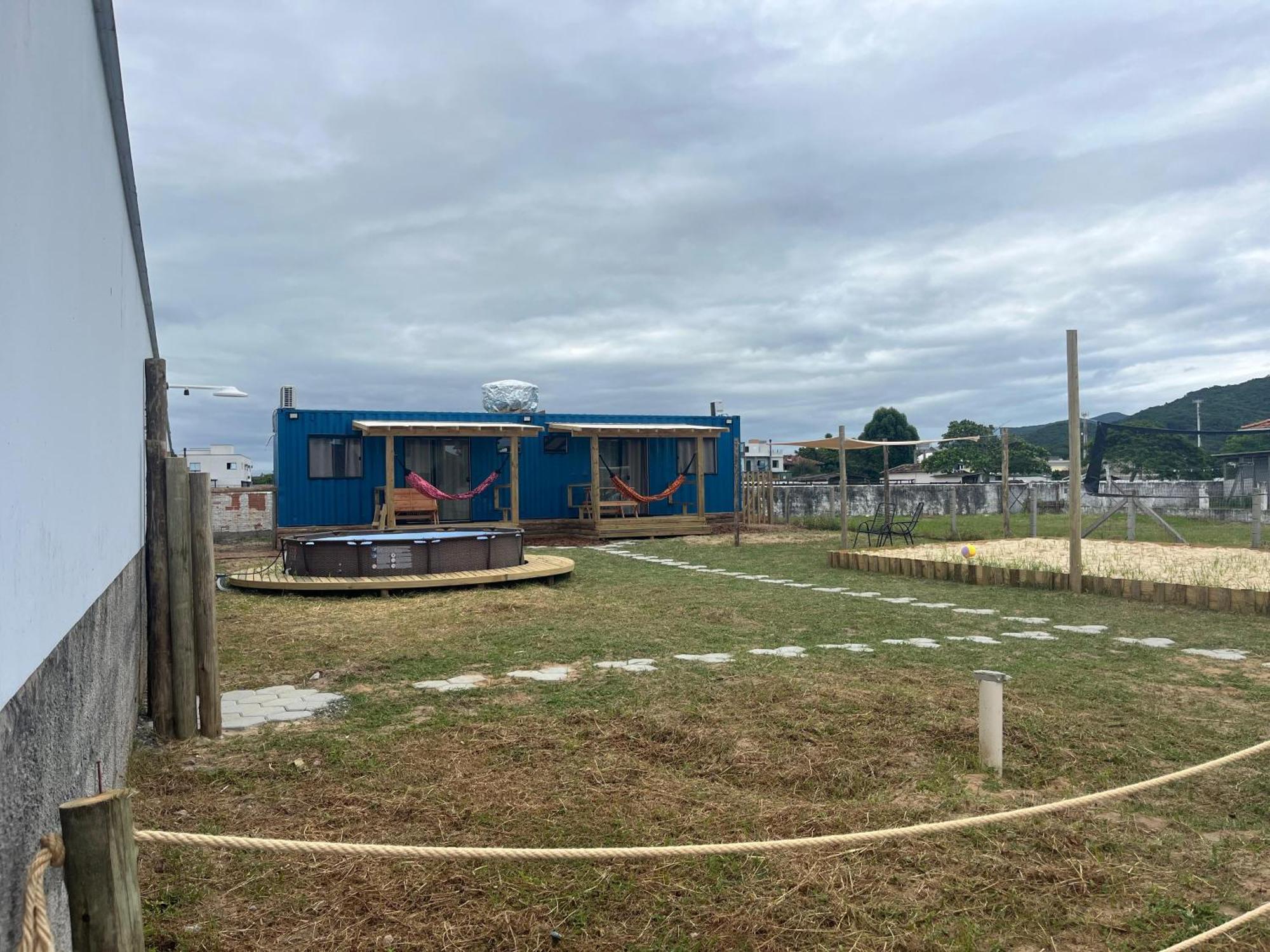 Casa Container Com Piscina E Mini Quadra De Tenis No Campeche Apartamento Florianopolis